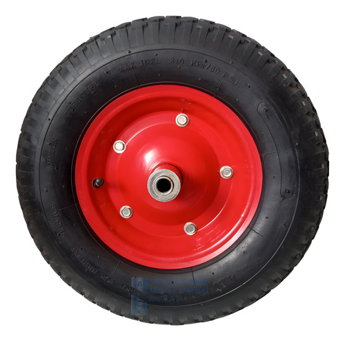 Llanta-neumático Carretilla 16 Pulgadas + Rin 8  – 1.2 Mm A1