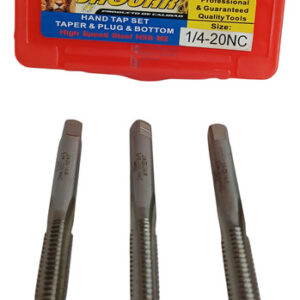 Machos Hss 1/4-20 Unc Jaguar Juego 3 Piezas