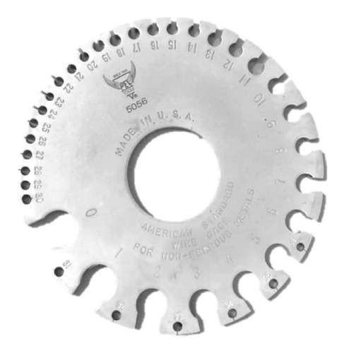 Calibrador –  Medidor De Laminas Y Alambre Redondo