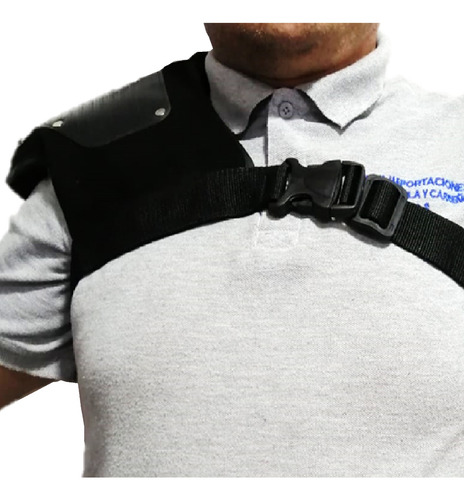 Hombrera Protector De Hombro Trabajo Industrial -ambidiestra Negro