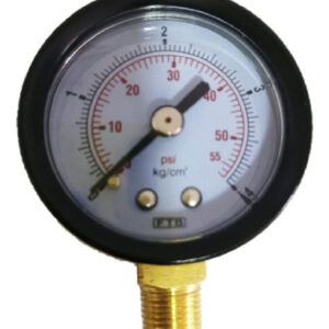 Manometro Seco 0a60 Psi Conex Vert 1/8 Bronce Caratu 1.5 Pul