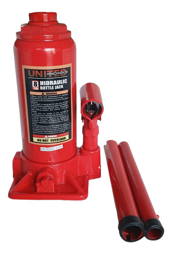 Gato Hidráulico Tipo Botella 8 Toneladas para Elevación de Vehículos Uso Industrial - Imagen 4