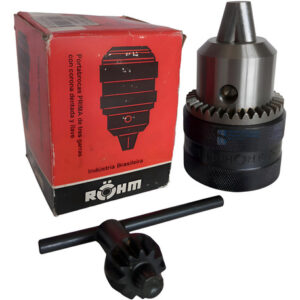 Mandril Pesado Porta Brocas Roscado 1/32-5/8 (1-16 Mm) Rohm