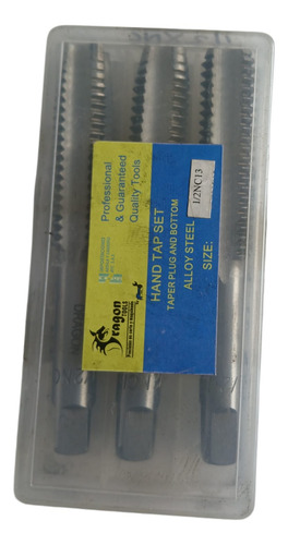 Machos 1/2-13 Unc Dragon Juego 3 Piezas