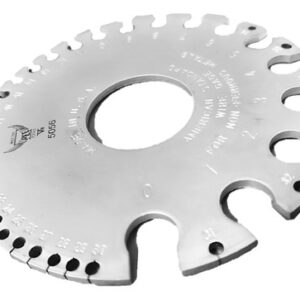 Calibrador -  Medidor De Laminas Y Alambre Redondo