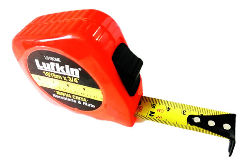 Flexómetro Lufkin 5 m x 3/4" Cinta Métrica Medida Continua para Medición Uso Profesional